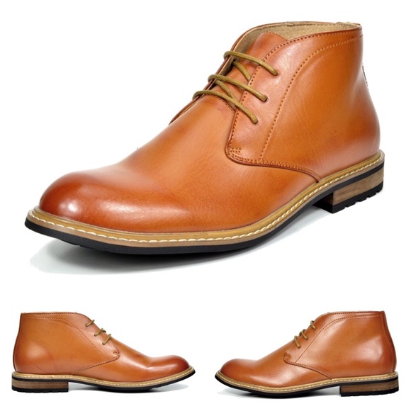 Other - NEW Mens Bruno Leather Lined Oxfords Ankle Boots